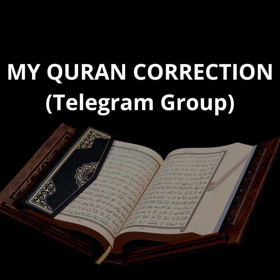 MY QURAN CORRECTION (Telegram Group)