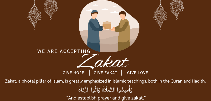 Calculate your zakat and give zakat.